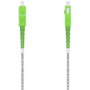 Aisens Latiguillo de Fibra Óptica G657A2 3.0 9/125 SMF Simplex 20m SC/APC-SC/APC Blanco